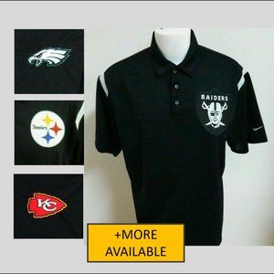 Sz L-2XL Nike Dri-Fit Mens db Polyester #23M Polo